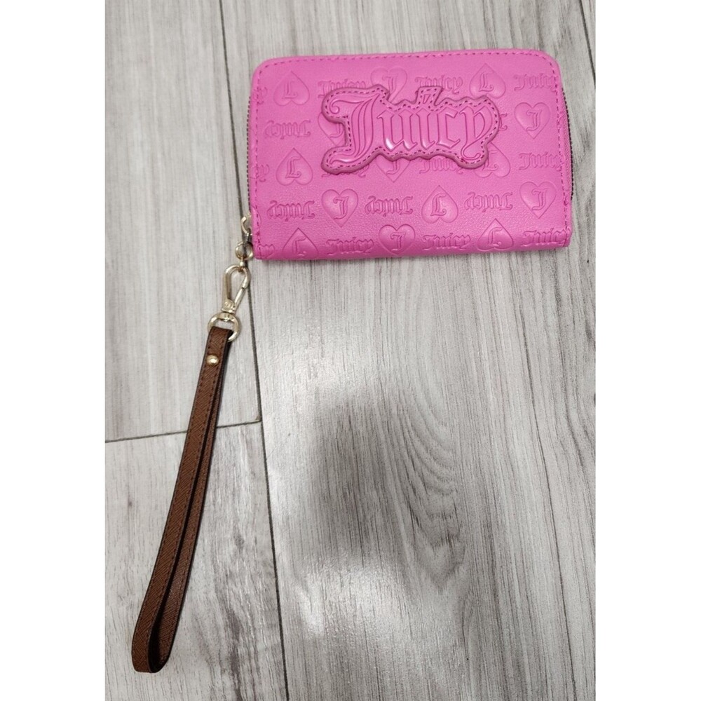 Juicy Couture Pink UPGRADE U MULTI COMPARTMENT BIFOLD WALLET